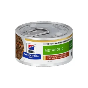 Hill's Diet Cat Metabolic Stew Chicken&Vegetables 82g