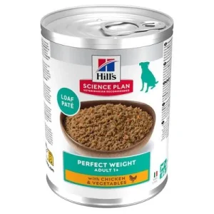 Hill's Science Plan Adult 1+ Perfect Weight kana & vihannekset 6 x 363 g