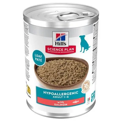 Hill's Science Plan Adult Hypoallergenic lohi 12 x 363 g