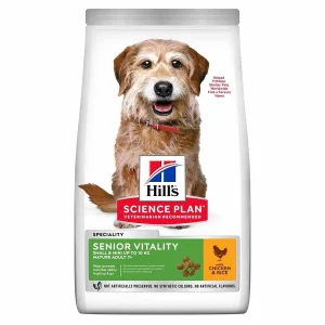 Hill's Science Plan Dog Adult 7+ Senior Vitality Small & Mini Chicken