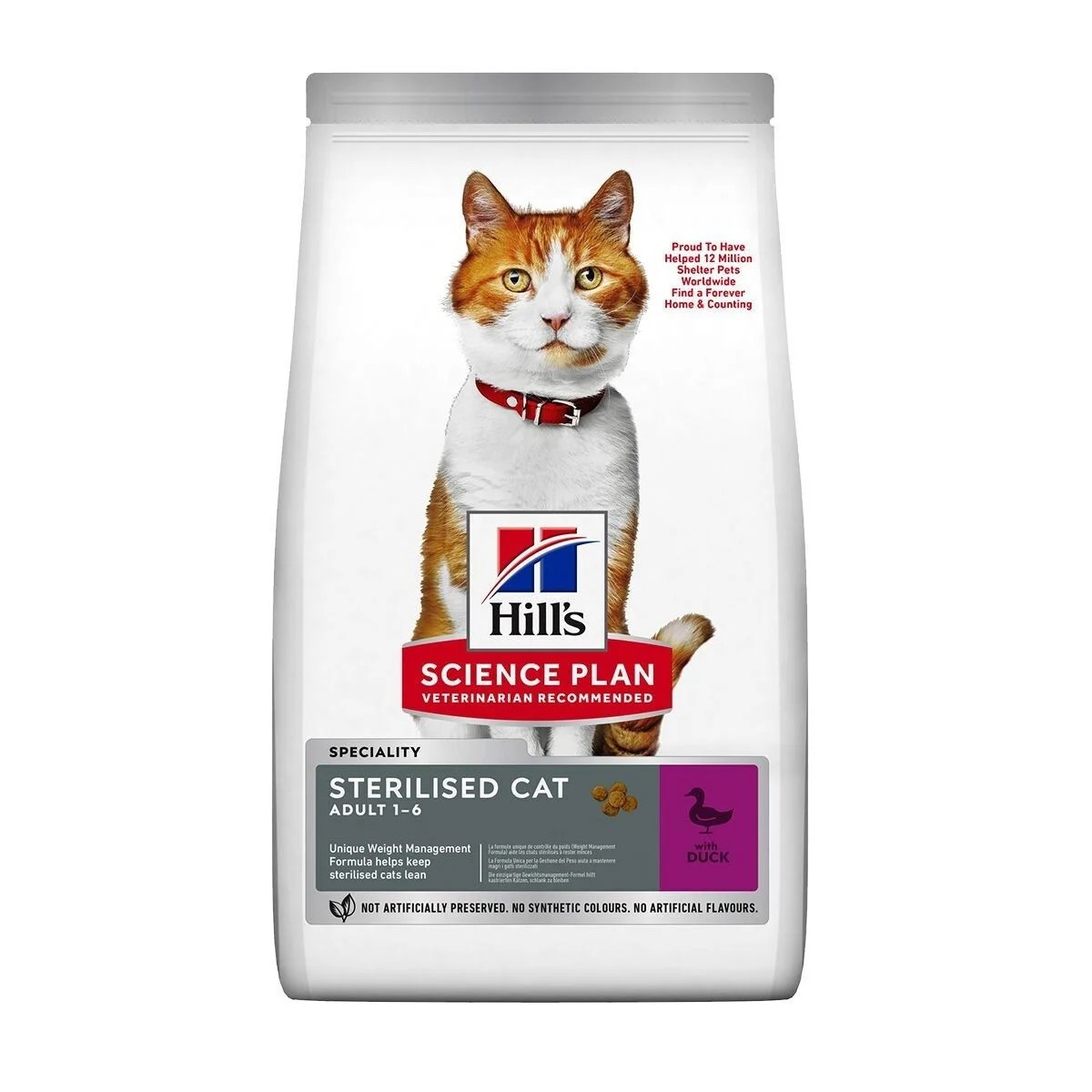 Hill’s SP Cat Adult Sterilised with Duck