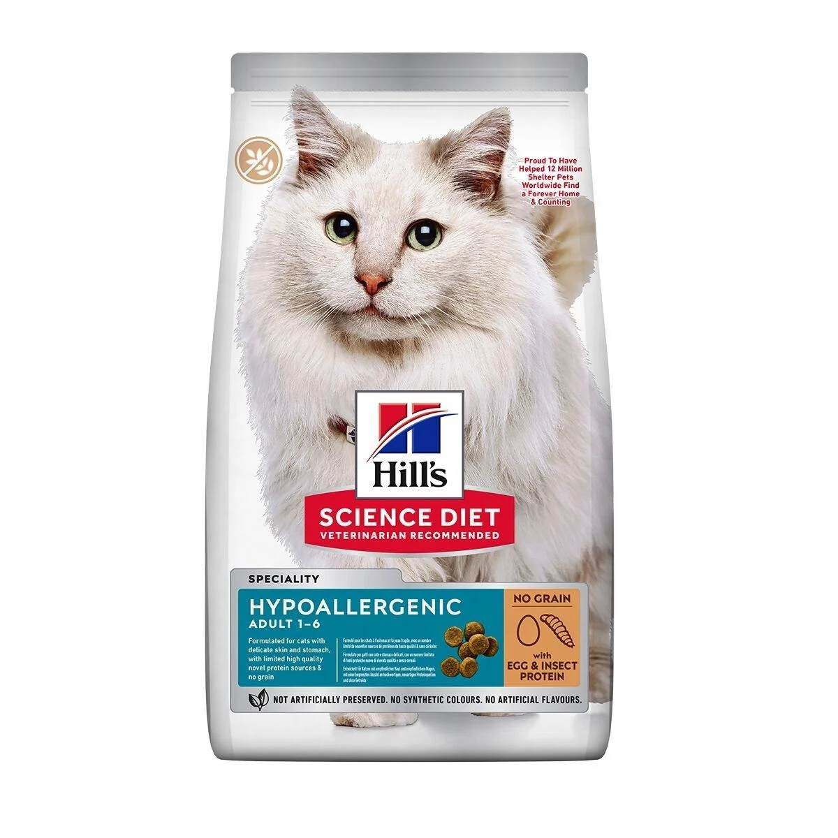 Hill’s SP Cat Hypoallergenic Egg & Insect