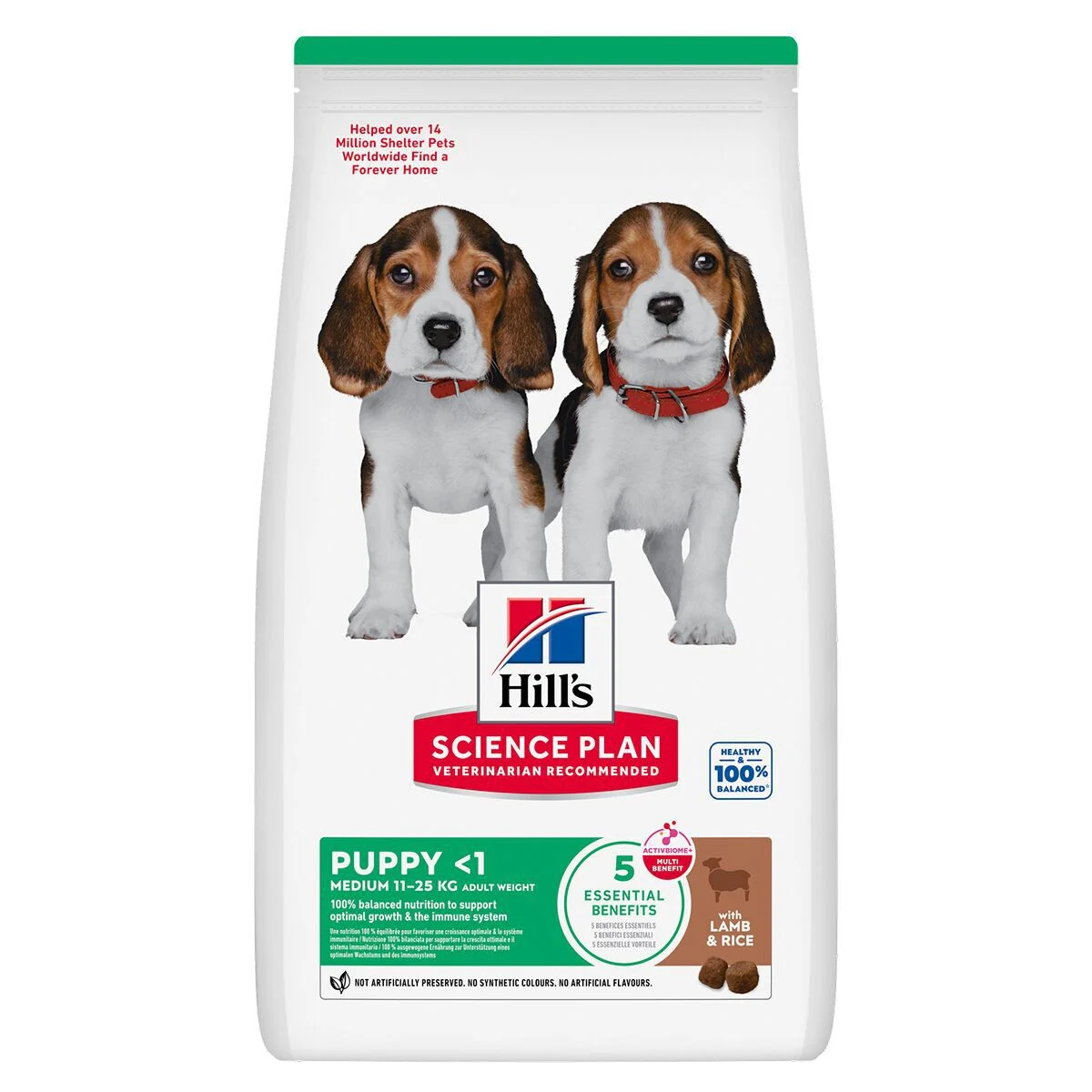 Hill’s SP Puppy Medium Lamb & Rice