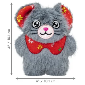 Holiday Cat Snuzzles Mouse Kissanlelu Harmaa