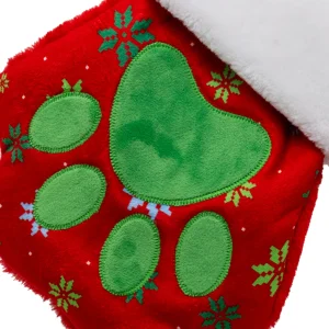 Holiday Stocking Paw Koiran lelu Red L