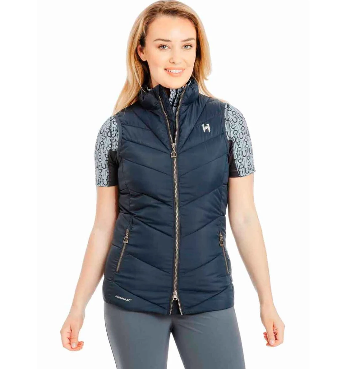 Horseware Stride Gilet Navy - Image 2