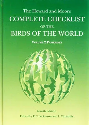 Howard & Moore Complete Checklist of the Birds of the World, 4. painos 2. osa – Edward C. Dickinson ym. 2014