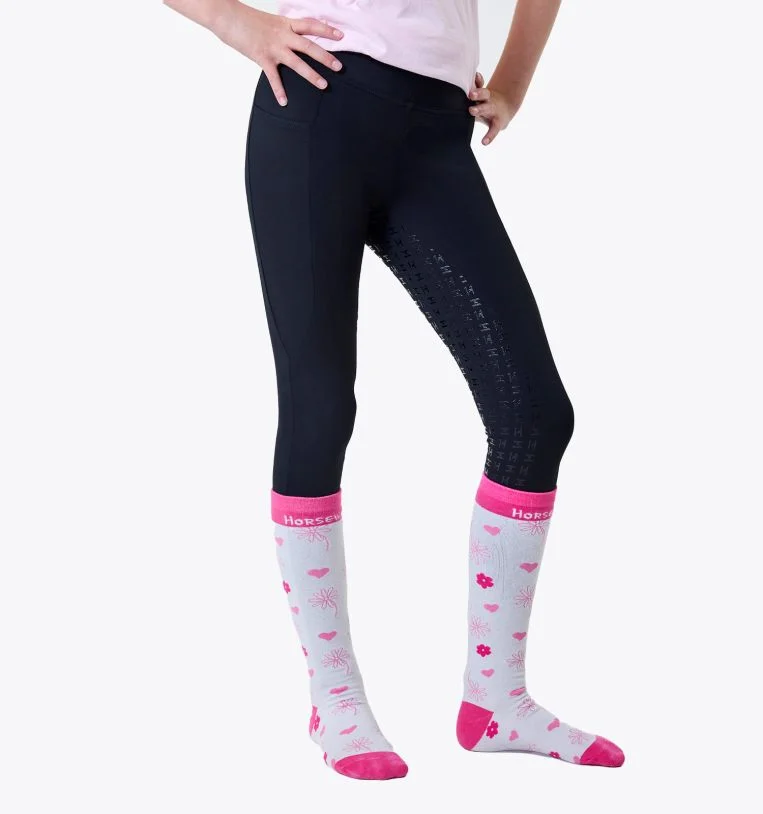 HW Kids Riding Tights - Image 2