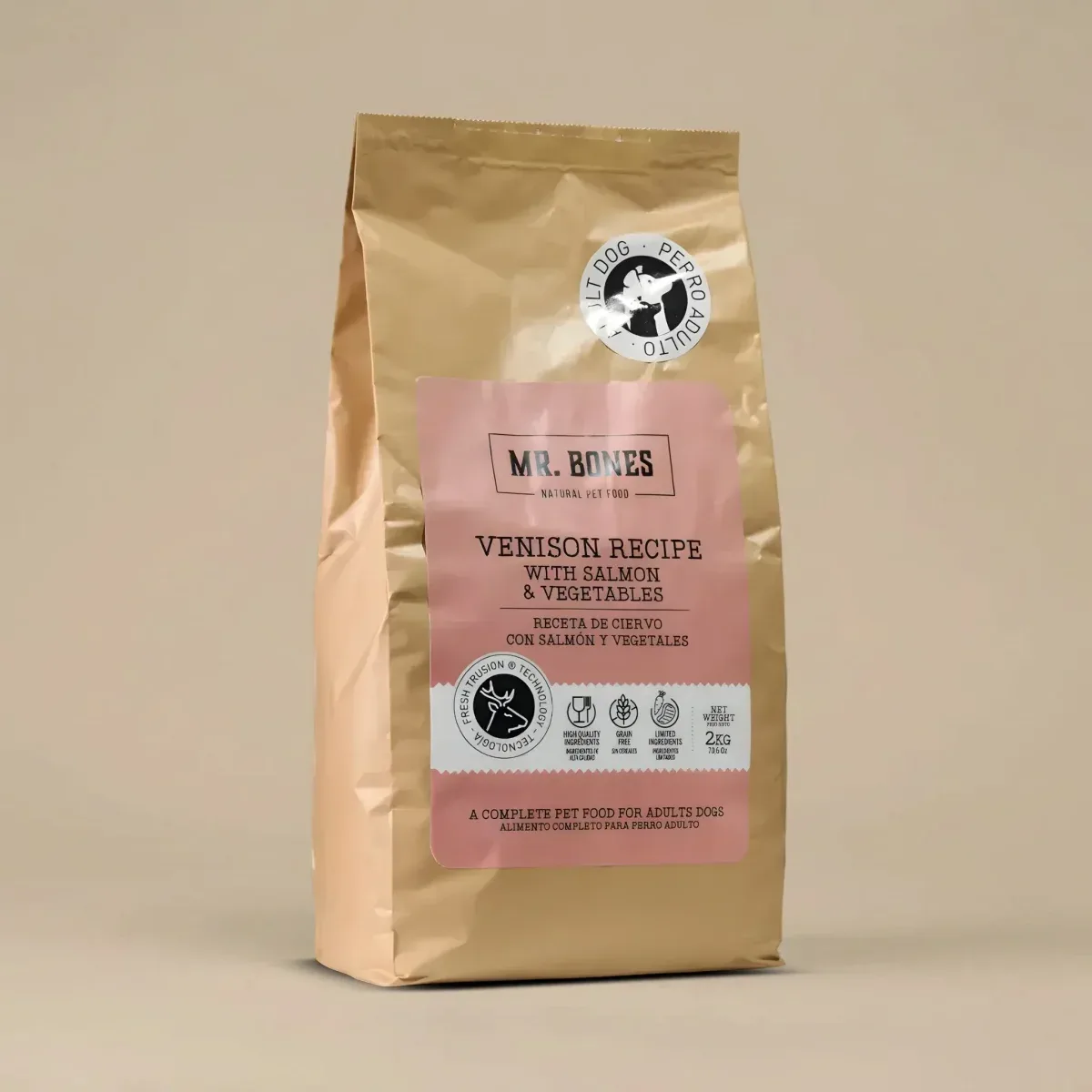 Hypoallergeeninen koiran kuivaruoka – Peura 2kg