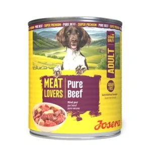 Josera Meatlovers Pure -säästöpakkaus 24 x 800 g nauta