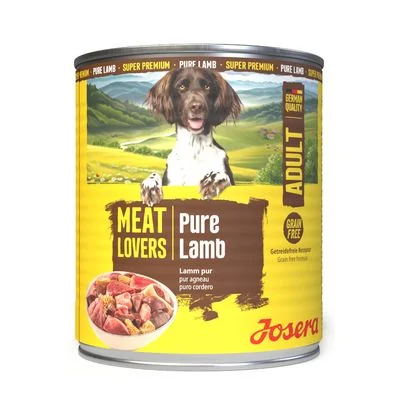 Josera Meatlovers Pure -säästöpakkaus 12 x 800 g karitsa