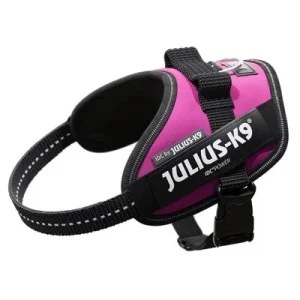 Julius-K9 IDC-virtajohtosarja, tummanpinkki Größe XS: Brustumfang 40 - 53 cm
