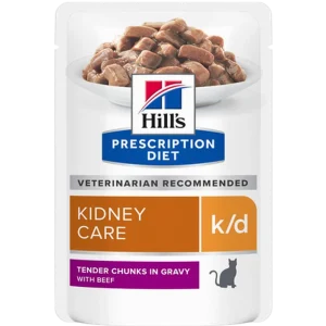 k/d Kidney Care Beef m盲rk盲ruoka kissalle 12x85g