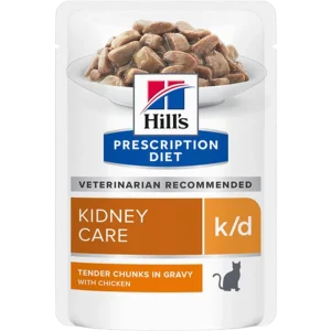 k/d Kidney Care Chicken m盲rk盲ruoka kissalle 12x85g