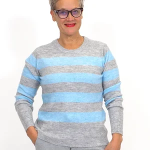 Kaffe Raitaneule Kaniel Blue