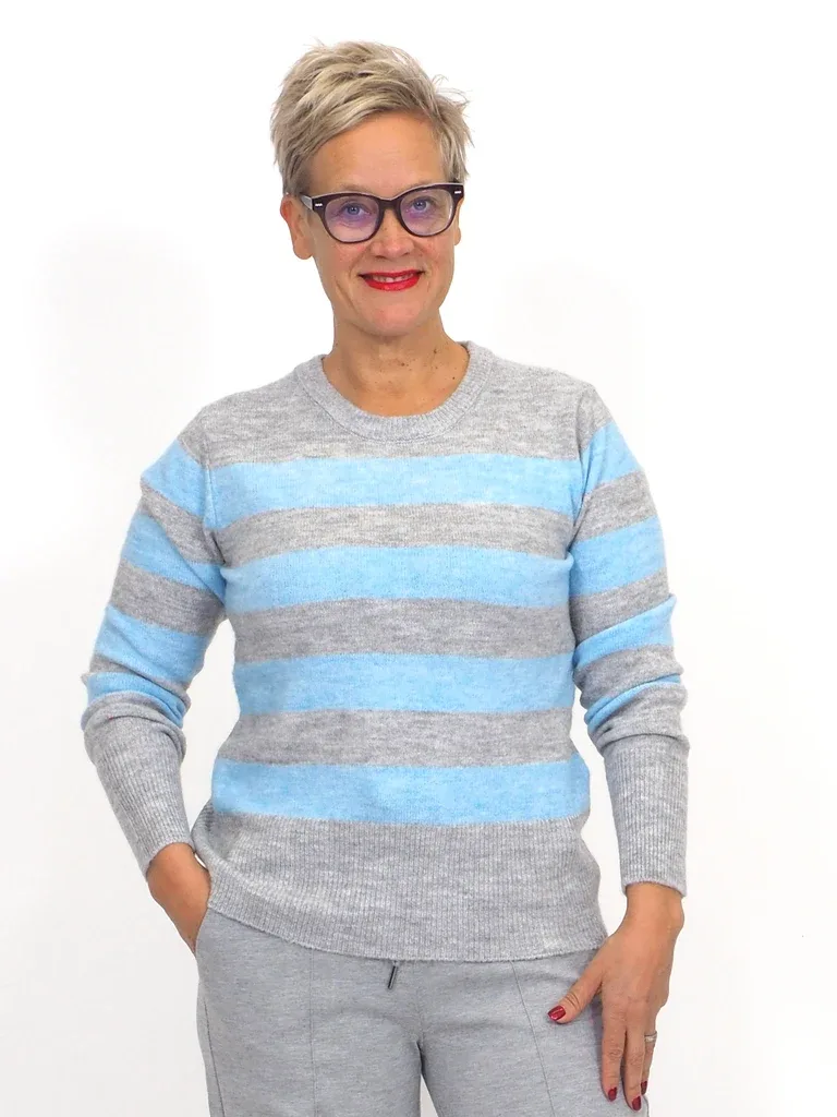 Kaffe Raitaneule Kaniel Blue