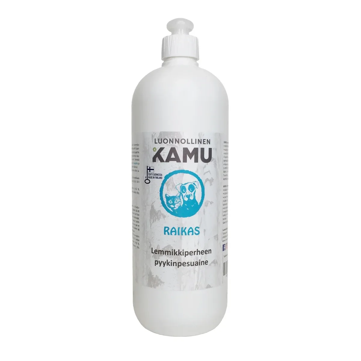 Kamu Raikas lemmikkiperheen pyykinpesuaine 1000 ml
