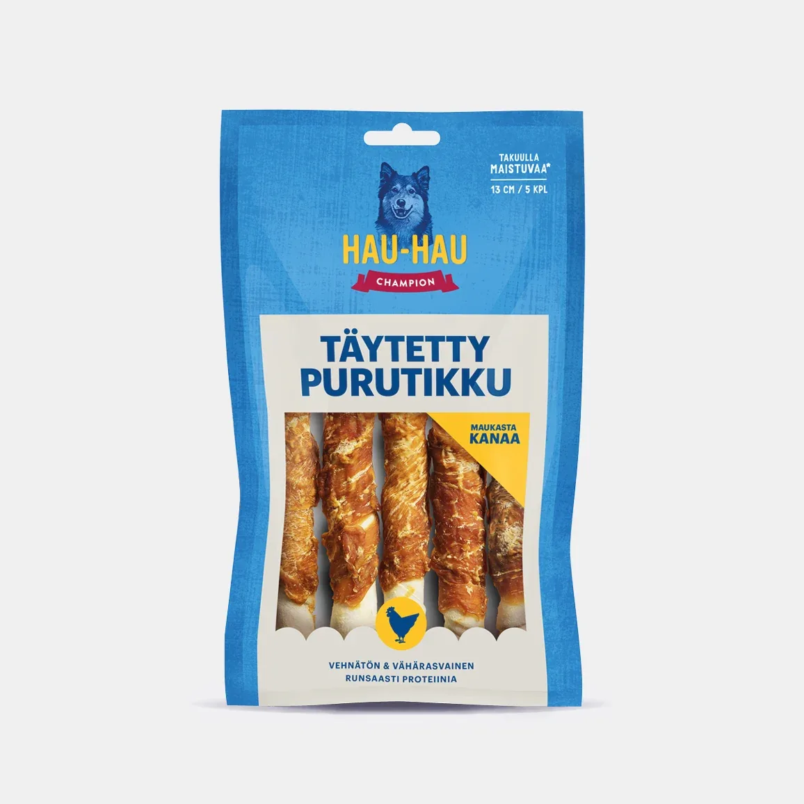 Kanalla täytetty purutikku 13 cm koiralle