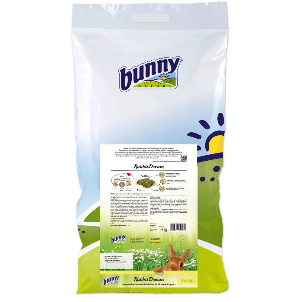 Kanin ruoka Bunny RabbitDream Basic
