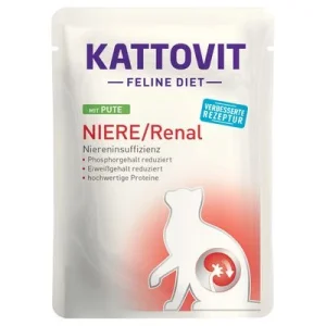 Kattovit Feline Renal Pouch 24 x 85 g kalkkuna