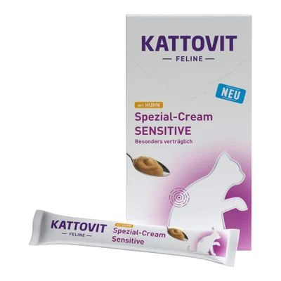 KATTOVIT Feline Spezial-Cream SENSITIVE kana 6 x 16 g