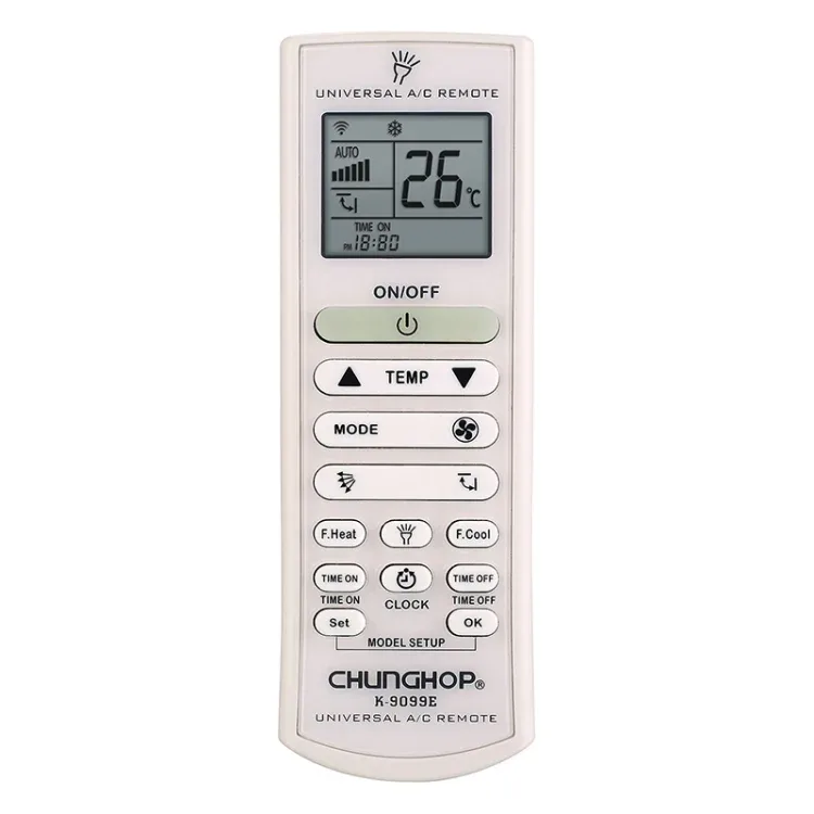 Kauko-ohjain Universal A/C Ilmalämpöpumppu