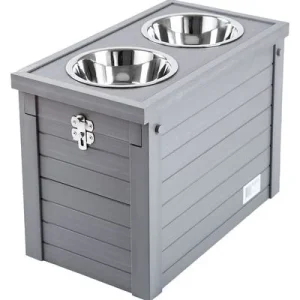 Kerbl ecoFLEX® -ruokabaari 2 x 1,2 l, P 54 x L 30 x K 39,5 cm