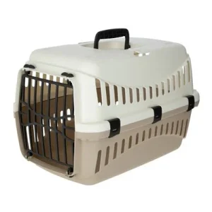 Kerbl lemmikkieläinten kuljetuslaatikko Expedion taupe/beige: P 45 x L 30 x K 30 cm