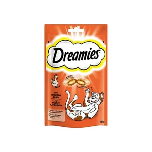 Kissan herkku Dreamies Kana, 60 g