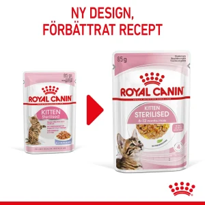 Kitten Sterilised kissan m盲rk盲ruoka hyytel枚 12x85g