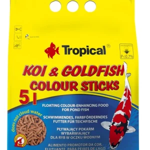 Koi & Goldfish Colour Sticks 5L 400g