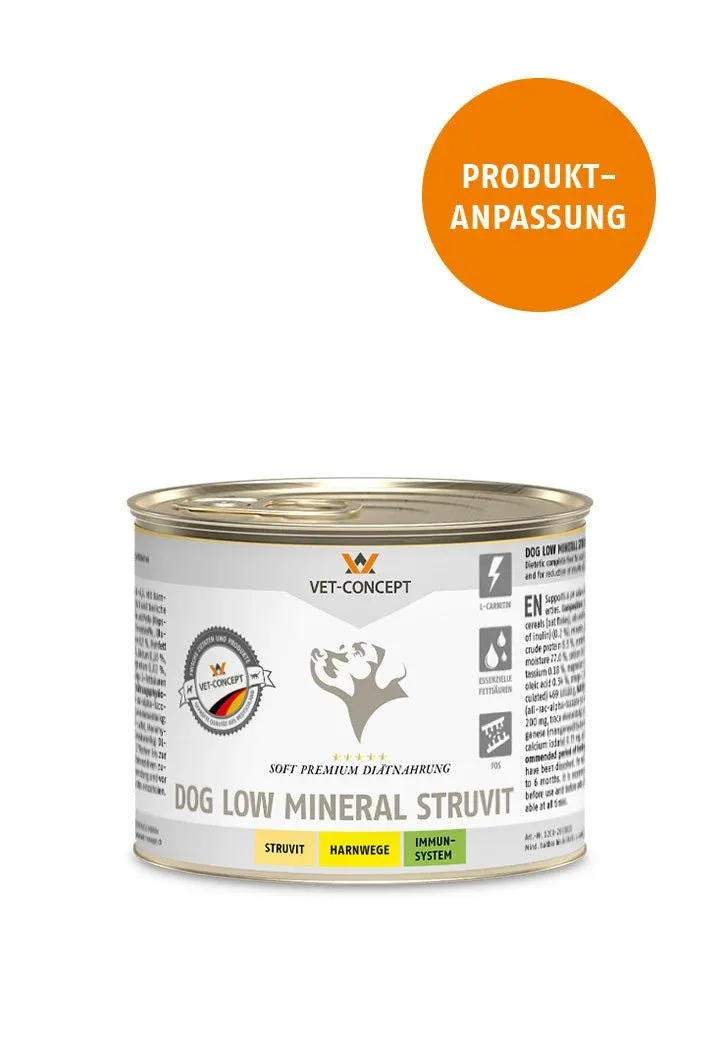 Koiramenu Low Mineral Struvit