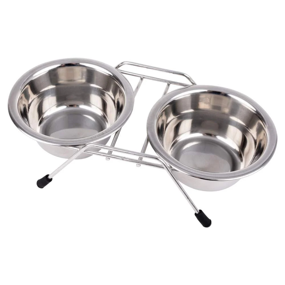 Koiran kuppiteline Little&Bigger Double Diner