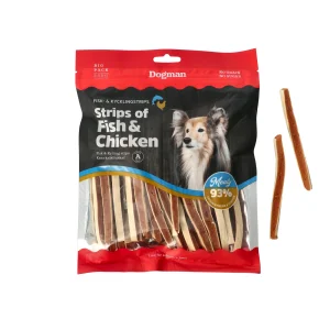 Koiranherkku kala- ja kanasiivut 250g