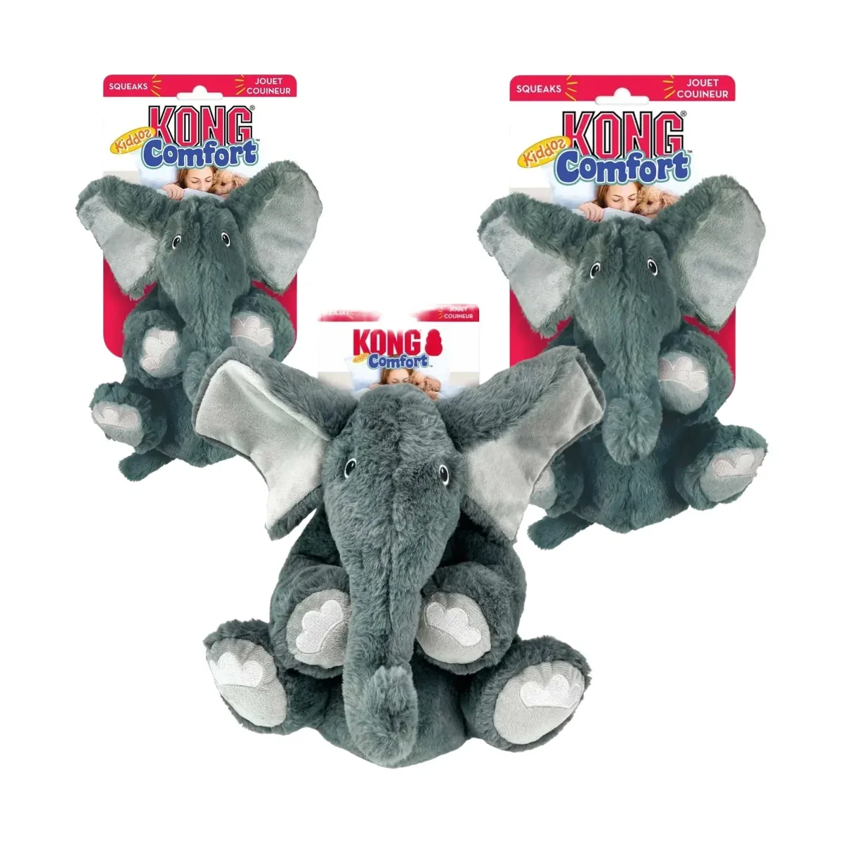 KONG Comfort Kiddos – Norsupehmolelu