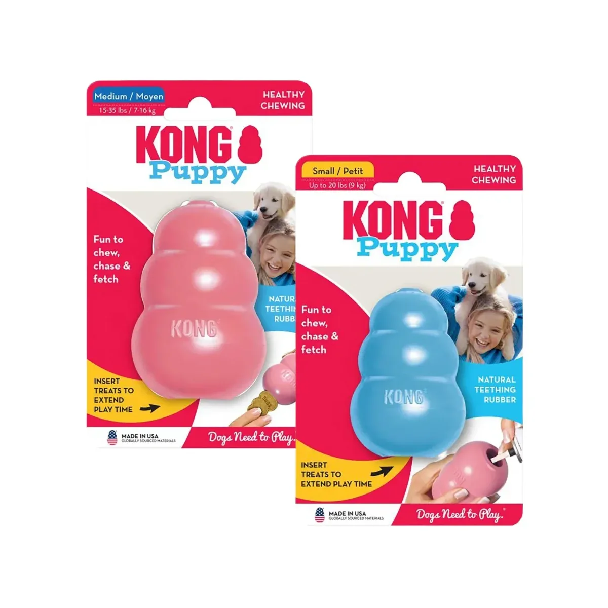 KONG Puppy – Pentujen purulelu