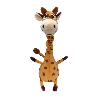 KONG Shakers™ Bobz Giraffe -koiran lelu koko M: noin L 30,5 x P 15,9 x K 8,9 cm