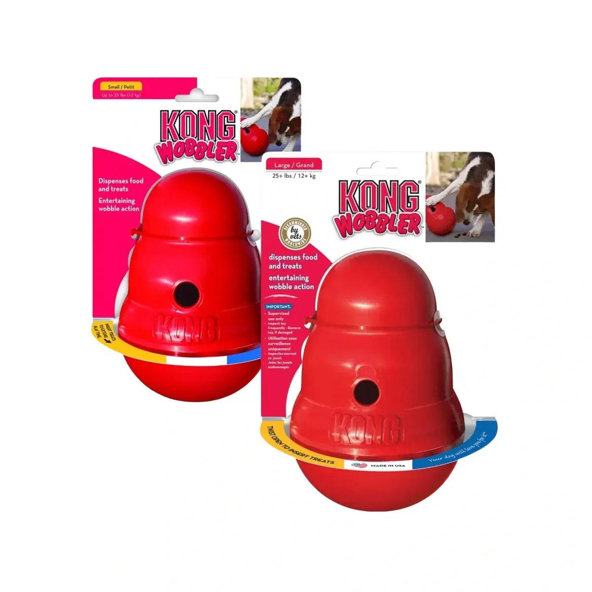 KONG Wobbler – Aktivointilelu herkuille
