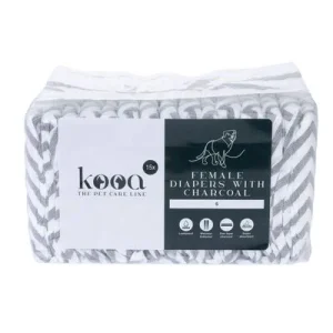 kooa-koiranvaipat hiilellä XS-koko