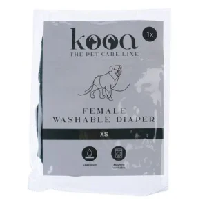 kooa pestävä vaippa narttukoirille koko XS