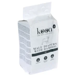 kooa-urosvaipat bambulla XS-koko: 20–26 cm, 12 kpl