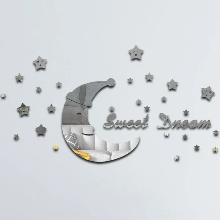 Koristepeilisarja 3D 32kpl/Set Dream Silver