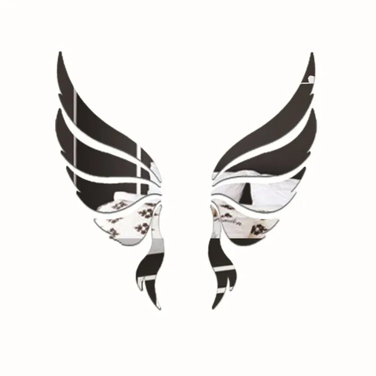 Koristepeilisarja 3D Wings Black
