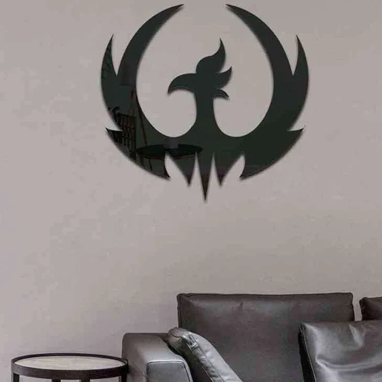 Koristepeilisarja 3D Wings Black