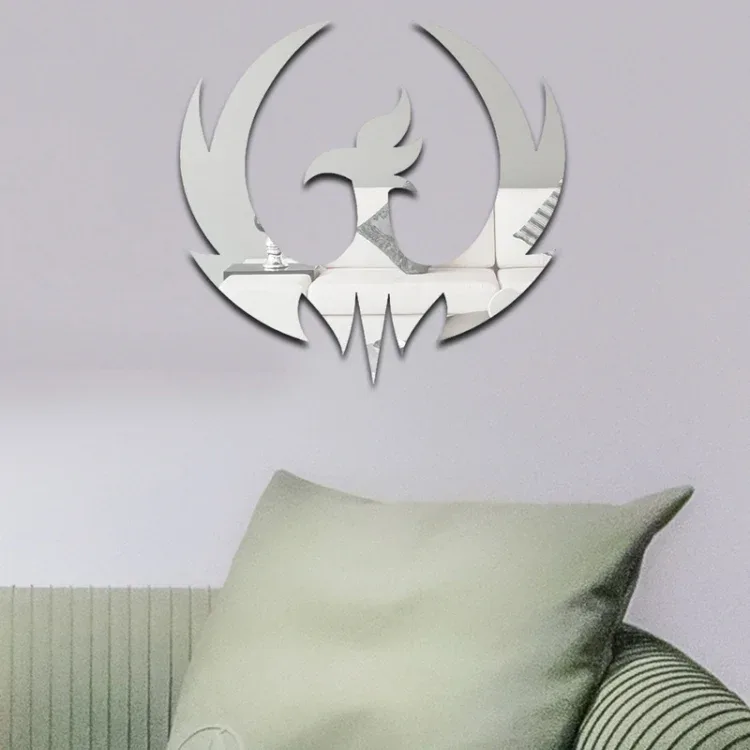 Koristepeilisarja 3D Wings Silver
