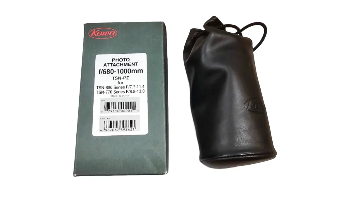 Kowa photo attachment f/680-1000mm TSN-PZ – Digiadapteri järjestelmäkameraan – KÄYTETTY