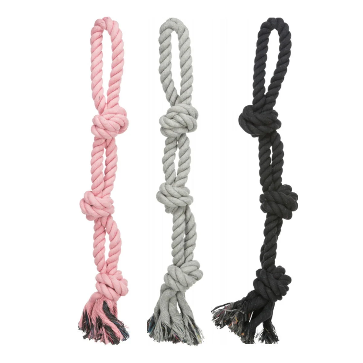 Köysilelu Trixie Denta Fun Double, 60 cm