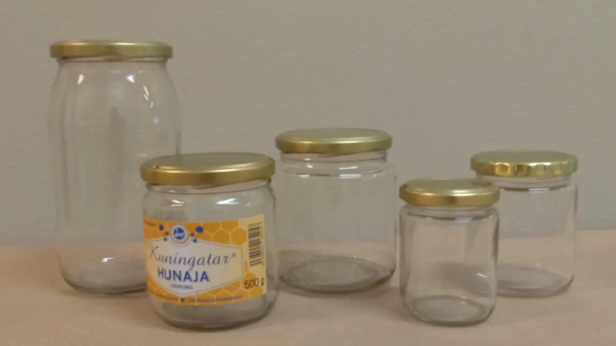 Lasipurkki 1,2 kg, 800 ml - Image 2