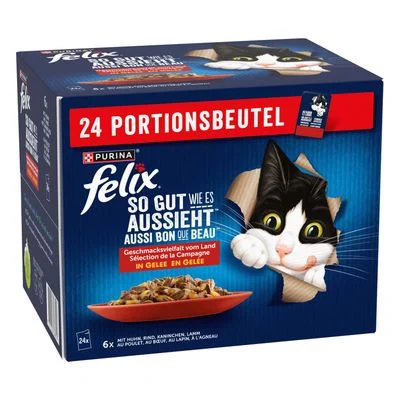 Latz "As good as it looks" Pouches 24 x 85 g kana, lammas, nauta, kani