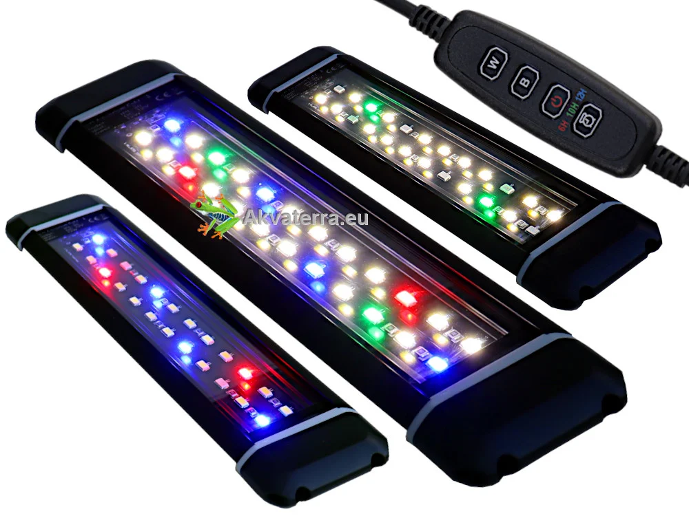 LED-akvaariovalaisin 12W / 26cm, säädettävä teho & spektri - Image 2